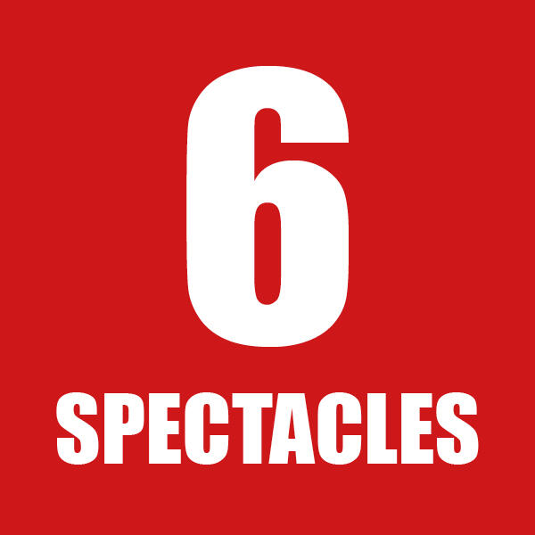Abonnement 6 spectacles